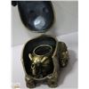 Image 3 : BRASS JEWELLED ELEPHANT PAPER WEIGHT WITH LETTER