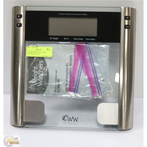 CONAIR WEIGHT WATCHERS BATHROOM SCALE
