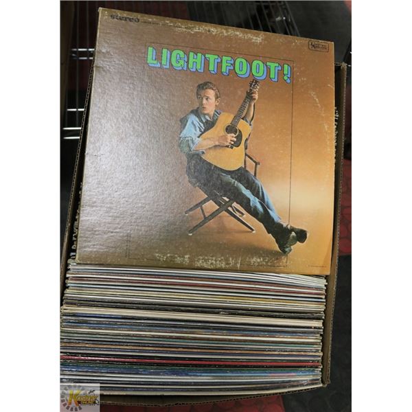 RECORD ALBUMS- BOX LOT
