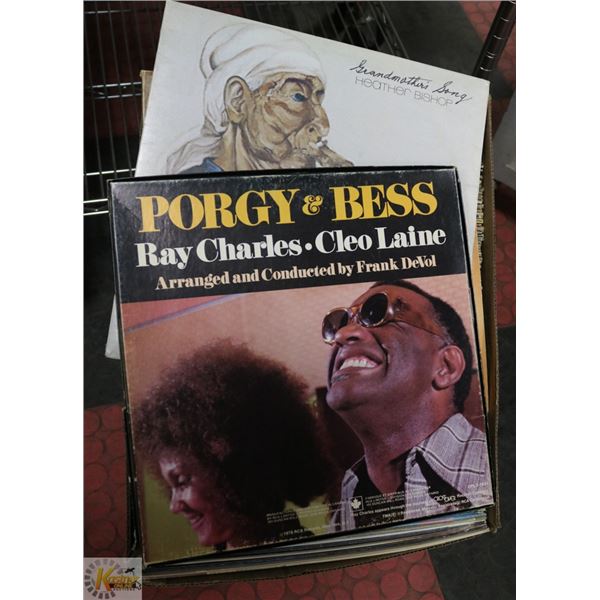 RECORD ALBUMS- BOX LOT