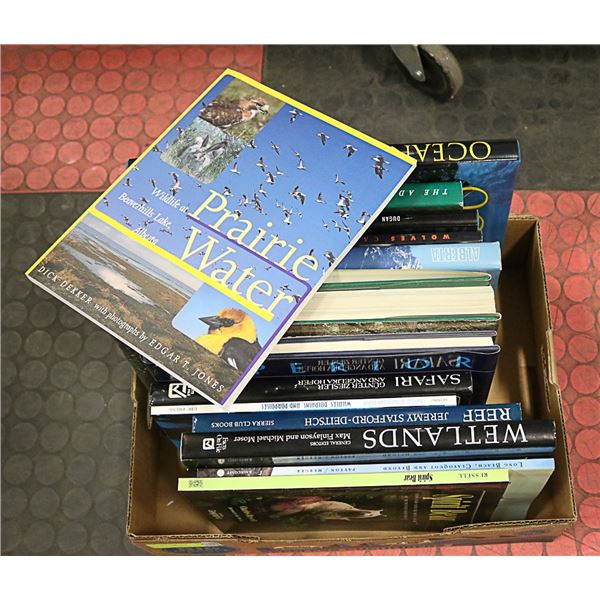 BOOKS- ASSORTED BOX LOT