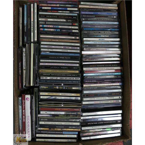 CD'S- BOX LOT ASSORTED
