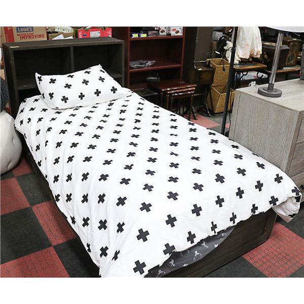 SHOWHOME BOOK CASE HEAD BOARD SINGLE BED