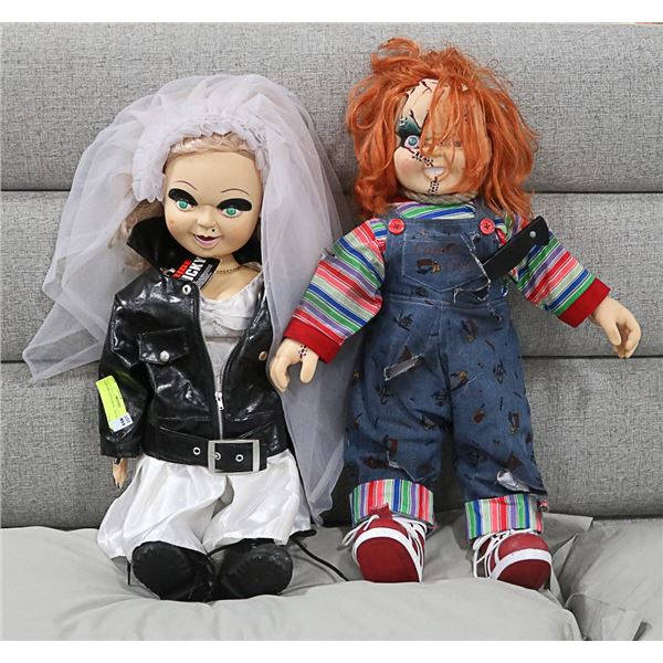 CHUCKY AND BRIDE, TIFFANY