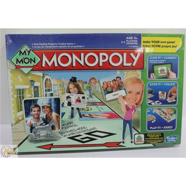 SEALED MY MONOPOLY GAME MAKE YOUR OWN GAME