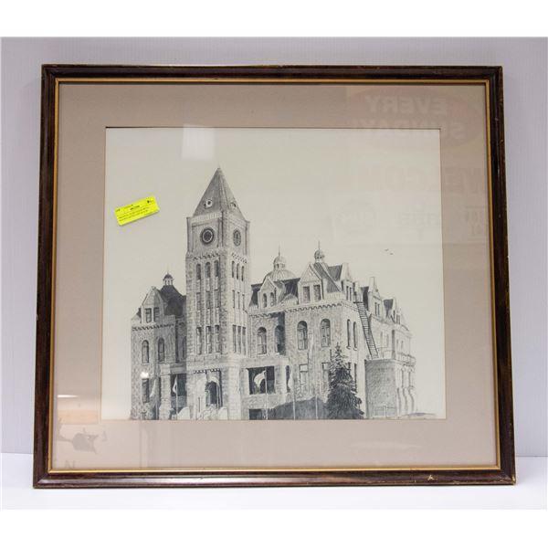 ORIGINAL ALEX JADAH WELL KNOWN ARTIST APP 26 X 29