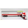 Image 1 : ALL METAL 18 WHEELER TRUCK, 13 INCHES LONG