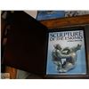 Image 1 : SCULPTURES OF ESKIMO BOOK IN WOOD KEEPSAKE BOX