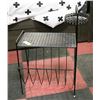 Image 1 : VINTAGE METAL MAGAZINE STAND 1950'S