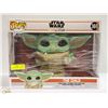 Image 1 : STAR WARS POP SUPER SIZE BABY YODA FIGURE, NEW