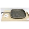 Image 1 : NEW 9" X 9" SQUARE CAST IRON GRIDDLE