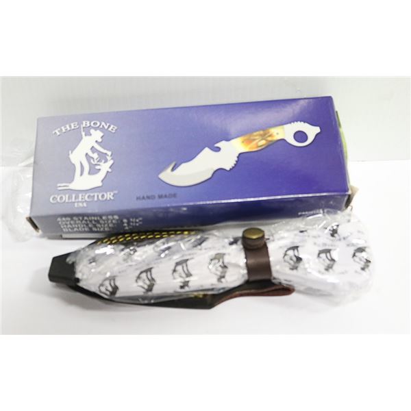 NEW BONE COLLECTOR 440 STAINLES STEEL 8 3/4" KNIFE