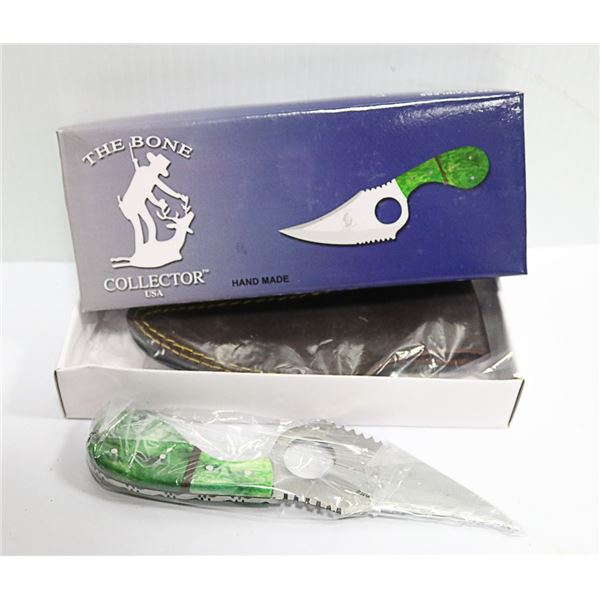 NEW BONE COLLECTOR 440 STAINLESS STEEL 7" SKINNING