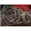 Image 1 : METAL CAGE WITH ASSORTMENT OF HOSES
