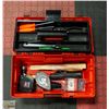 Image 1 : BLACK & DECKER TOOL BOX WITH ASSORTD TOOLS