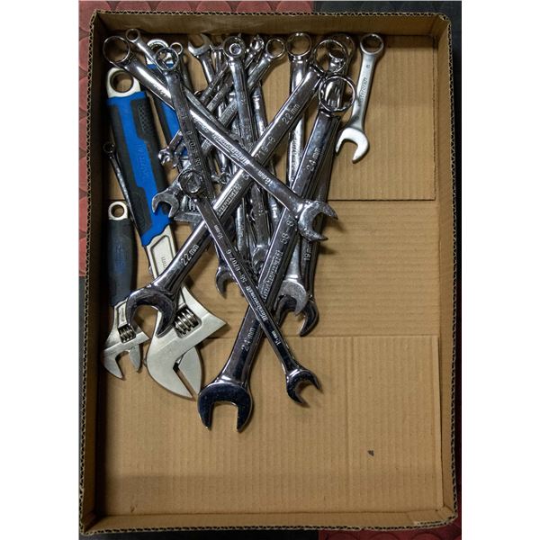 MASTERCRAFT METRIC HAND WRENCHES. 23 PCS.