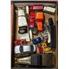 Image 1 : FLAT OF OLD TOY CARS & TRUCKS
