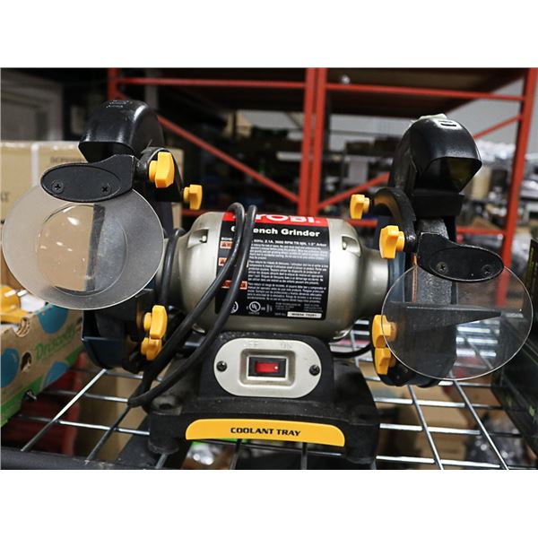 RYOBI 6 IN BENCH GRINDER