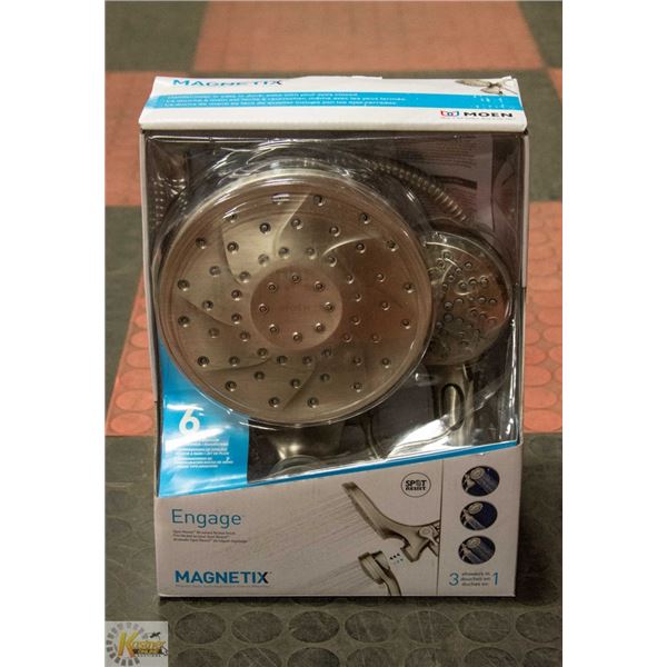MAGNETIX ENGAGE 3 IN 1 SHOWERHEAD SET