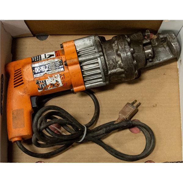BENNER-NAWMAN DC-16LZ #5 PORTABLE REBAR CUTTER