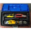 Image 1 : MASTERCRAFT TOOL BOX W/ KLEIN TOOLS, SCREWDRIVERS