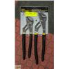Image 1 : 2 PIECE GROVE JOINT PLIER SETS