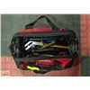 Image 1 : HUSKY TOOL BAG W/ VARIOUS PLIERS AND SIDE