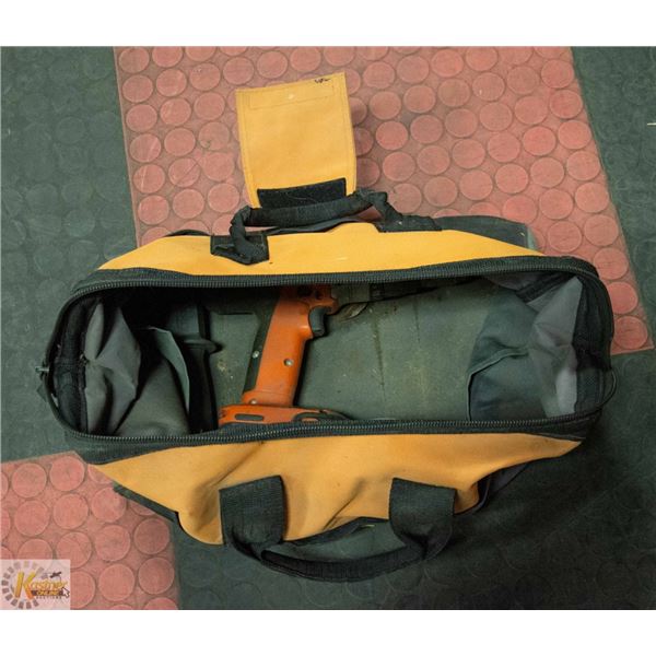 RIGID POWER DRILL WITH HEAVY DUTY BAG, BATERY NO