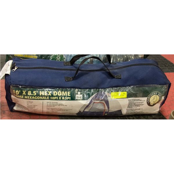 NORTH ESCAPE 10 BY 8.5 DOME TENT 3-4 PERSON