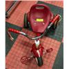 Image 3 : RADIO FLYER TRICYCLE-RED AND WHITE