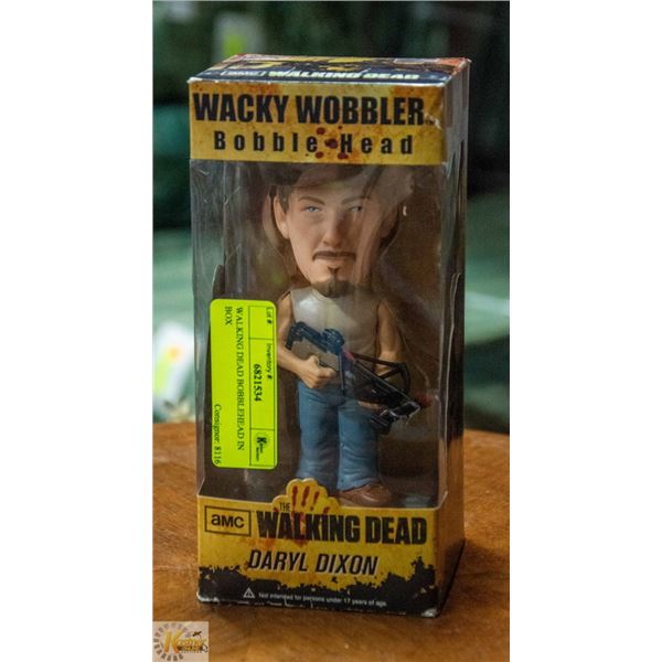 WALKING DEAD BOBBLEHEAD IN BOX