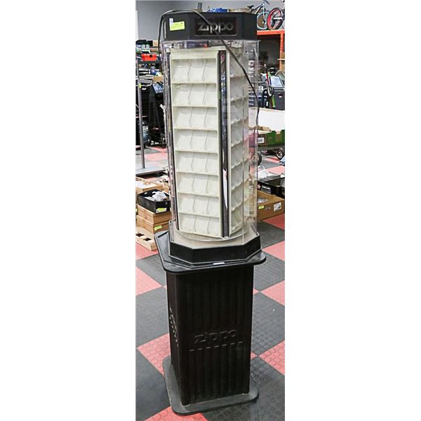 ZIPPO LIGHTER PLUG-IN RETAIL DISPLAY RACK