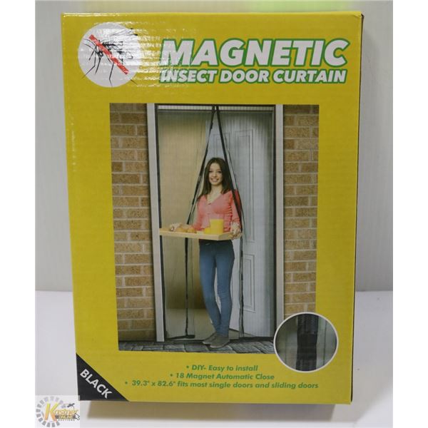 NEW MAGNETIC INSECT DOOR CURTAIN