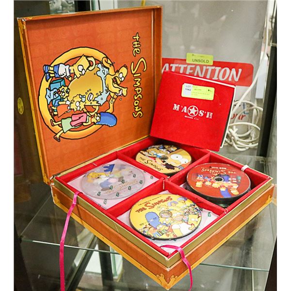 THE SIMPSONS & MASH BOX SET DVD COLLECTION