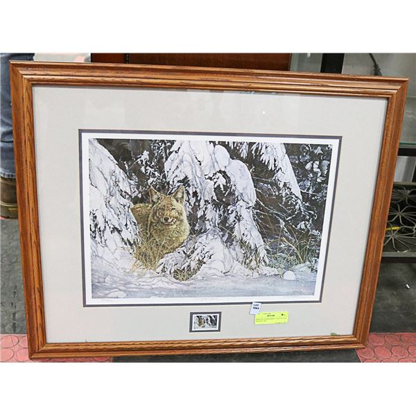 MARTIN VISSER PRINT "OUT OF THE WOODS" 1997