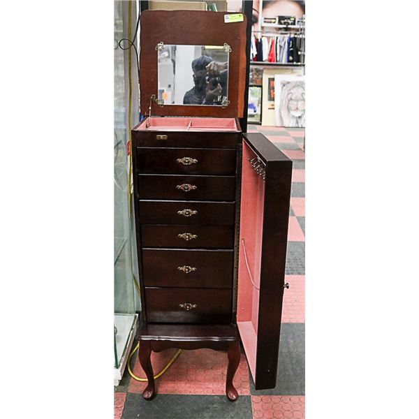 FLOOR STANDING JEWELLERY CHEST