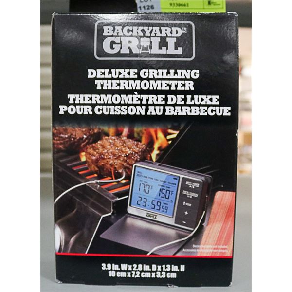 BACKYARD GRILL DELUXE GRILLING THERMOMETER