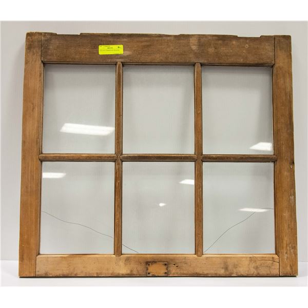 VINTAGE FARMHOUSE WINDOW