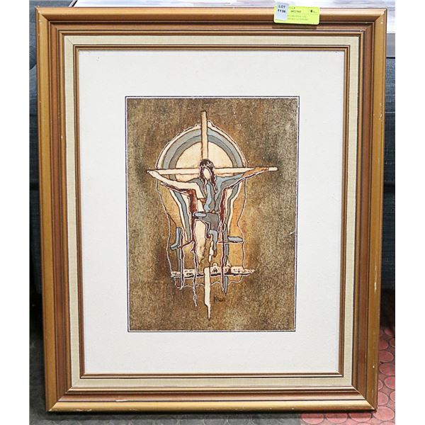 KEY TO LIFE ORIGINAL OIL PAINTING HENRY LETENDRE