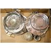 Image 1 : FLAT OF SILVER PLATED ITEMS