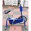 Image 1 : BLUE EXCERCISE BIKE WITH SPEEDOMETER AND ODOMETER