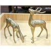 Image 1 : VINTAGE BRASS DEER