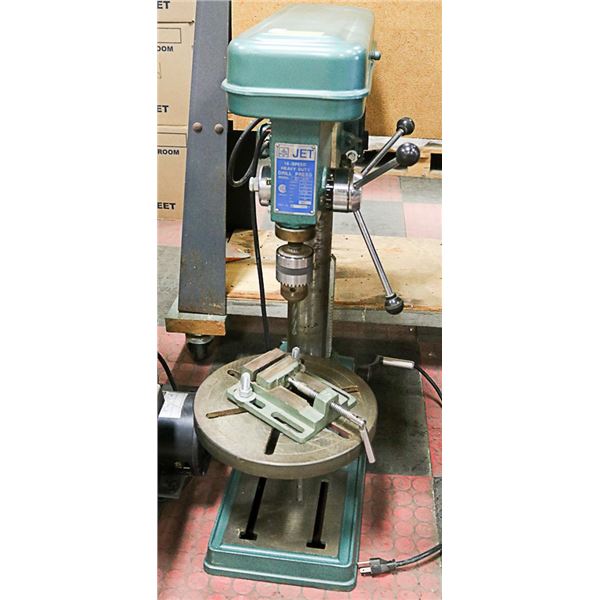JET 16 SPEED HEAVY DUTY DRILL PRESS