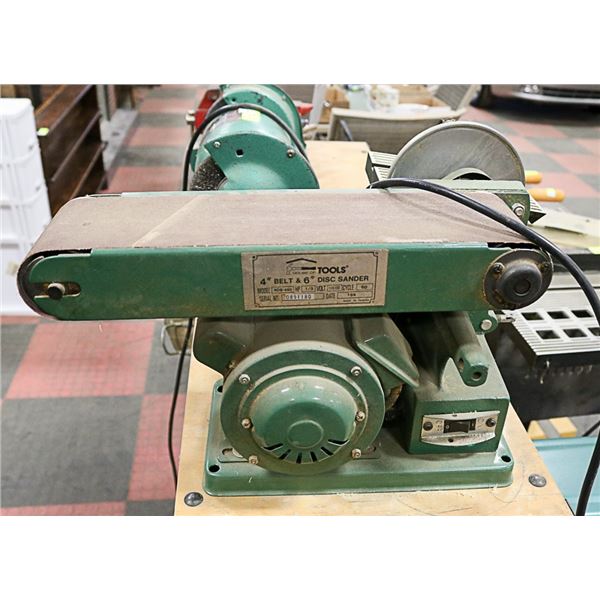 HOUSE OF TOOLS 4" BELT AND 6" INCH SANDER