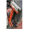 Image 1 : 3 FREE STANDING ROLLER STANDS