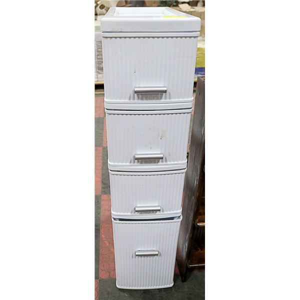 4 DRAWER STORAGE TOWER