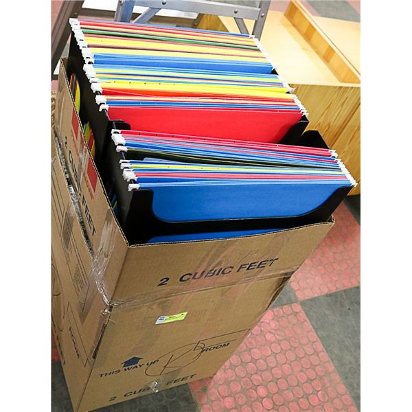 FILE FOLDER ORGANIZERS- LOT OF 9 HANGING