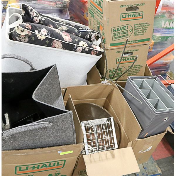 PALLET OF MISCELLANEOUS SHOWHOME PIECES