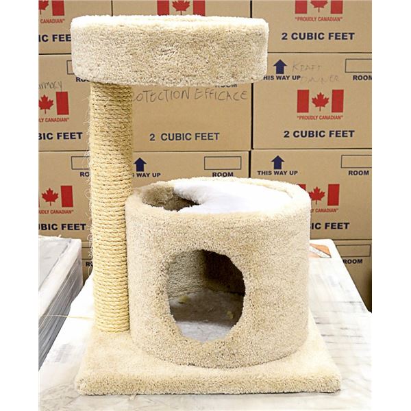 2 TIER CAT TREE, APPROX 3FT TALL