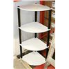 Image 1 : CORNER STAND 4 LEVELS  - LEVELS 16" EACH